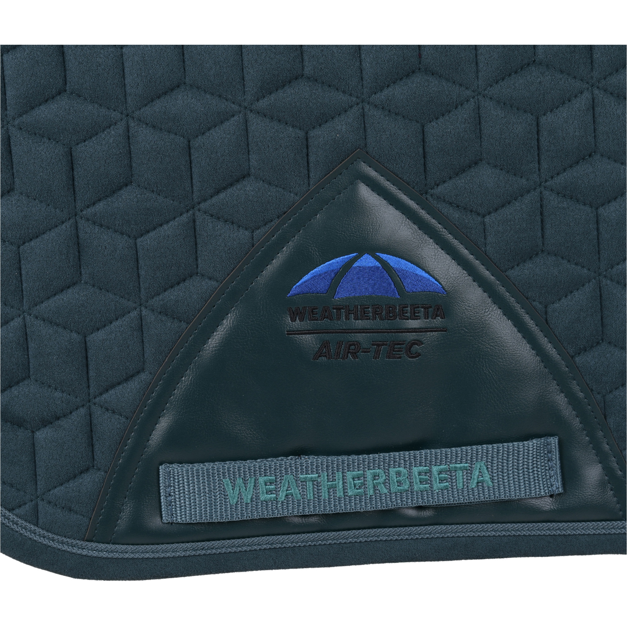 2026 WeatherBeeta Cuir Elite Air-Tec Dressage Tapis De Selle 1030346007 - Forest Green